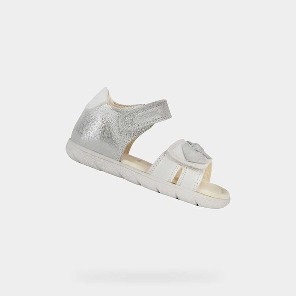 Geox Respira White Kids Sandals SS20.8MO1436